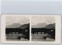 3800 Interlaken - Stereofoto format ca. 18 x 9 cm