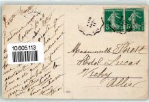 2300 La Chaux-de-Fonds 1911 - Bahnhof