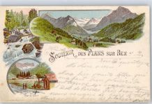 1880 Bex 1898 Lithographie