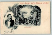 6460 Altdorf UR 1900 - der Rütli Schwur der Tell Aufführung Festkarte