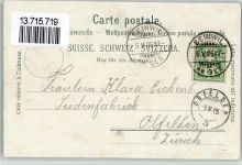 5712 Beinwil am See 1905 BOAKC Hotel Löwen Postamt Bahnhof Konsumverein Lithographie