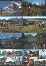 Lot mit 22 AK 3 doppelt Alphorn
