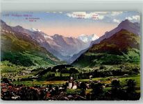 3714 Frutigen - Kirche Kleiner Doldenhorn Balmhorn Altels