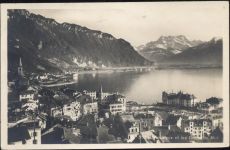 1929 - Montreux, Ansicht. Schweiz.,Phototype Co. AKU1