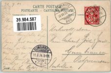 7504 Pontresina 1906 Gebrauchsspuren