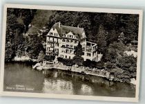 6442 Gersau 1945 Foto AK Hotel Pension Seehof Fliegeraufnahme