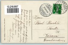 2914 Damvant 1915 - Kirche Kühe