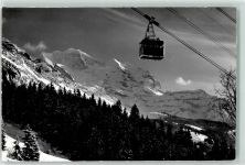 3823 Wengen - Seilbahn Jungfrau Männlichen Winter