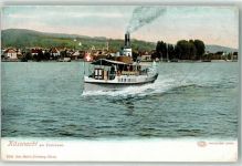 8700 Küsnacht ZH Gebrauchsspuren Dampfschiff