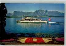 Stockhorn BE 1967 Foto AK Thunersee Schifffahrt