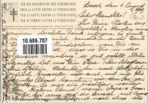 sign. Giron Bundesfeierkarte1948 Für die Bekämpfung der Tuberkulose Bundesfeier / Pro Patria Schweiz
