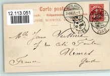 3800 Interlaken - La Jungfrau vue d'Interlaken Bäume