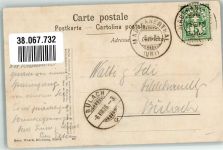 6474 Amsteg 1906 Foto AK Madaranertal Butzlisee Düssostock