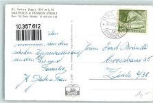 9413 Oberegg 1959 - Fliegeraufnahme St. Anton