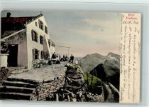 Faulhorn - Hotel Faulhorn mit Gästen