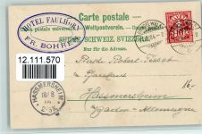 Faulhorn - Hotel Faulhorn mit Gästen