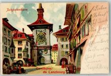 3000 Bern Berne - Werbung Lenzbourg Konfitüre Zeitglockenturm