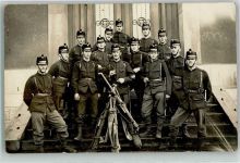 4000 Basel Bâle 1912 Foto AK Uniform Ort lt. Stempel