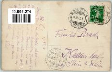 4000 Basel Bâle 1912 Foto AK Uniform Ort lt. Stempel