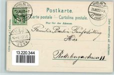 4000 Basel Bâle 1900 Passepartout Prägedruck Münsterkirche Wappen Lithographie