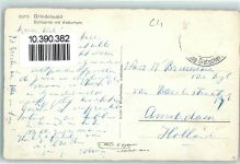 3818 Grindelwald - Dorfpartie mit Wetterhorn