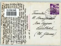 9470 Werdenberg 1944 Foto AK Hauptplatz AK