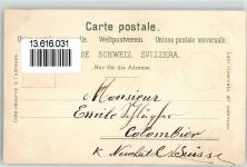 3714 Frutigen Lithographie Kirche Edelweiss Verlag Künzli Nr 299