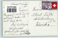 8887 Mels 1939 - Teilansicht, Verlag Gross Nr. 11584, gute Erhaltung AK