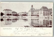 2000 Neuchâtel Neuenburg 1900 Foto AK
