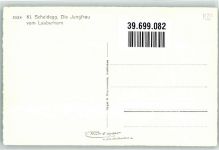 3823 Kleine Scheidegg Foto AK Die Jungfrau vom Lauberhorn Foto Gyger