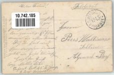 2300 La Chaux-de-Fonds Foto AK Bahnhof Feldpost Bataillon Nr. 45