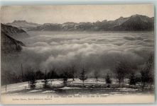 1824 Caux Gebrauchsspuren Nebelmeer