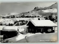 7134 Obersaxen Meierhof - Obersaxen Meierhof und Miraniga Winteraufnahme