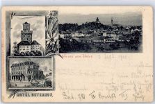 8610 Uster Lithographie Hotel Usterhof