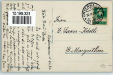 9657 Unterwasser 1930 - mit Säntis und Schafberg