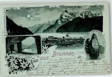 6440 Brunnen - 1898 Axenstrasse Mythenstein Vierwaldstättersee