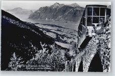 6433 Stoos SZ - Drahtseilbahn, Vierwaldstättersee, Brücke