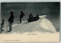 Eiger Grindelwald - Bergsteiger auf der Eigerspitze