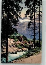 3718 Kandersteg Foto AK Eisenbahn Lötschbergbahn