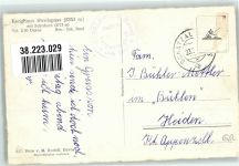 Strelapass Foto AK Gasthaus Gerghaus Strelapass