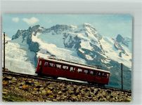 3920 Zermatt Foto AK Bergbahn Gornergratbahn