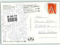 8580 Amriswil 1994 Foto AK Gemeindehaus Dorfplatz Krankenhaus Hotel Garni