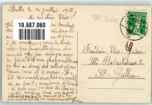 1630 Bulle 1912 - Avenue de Gruyeres