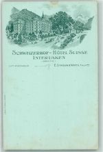 3800 Interlaken - Schweizerhof Hotel Suisse