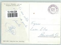 7525 S-chanf - Dorfpartie mit Piz d'Esen Winter