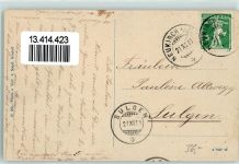 7107 Neukirch Safien 1911 - Wirtschaft zum Sternen Haushaltungs-Schule Schule Kirche