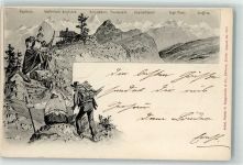 6442 Gersau 1898 - Ort lt. Stempel