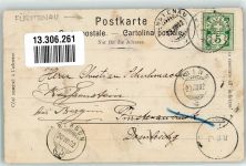 7014 Trin 1902 Foto AK Hohen-Trins Burg Ruine