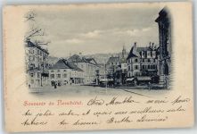 2000 Neuchâtel Neuenburg 1898 Lithographie