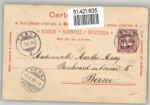 2000 Neuchâtel Neuenburg 1898 Lithographie